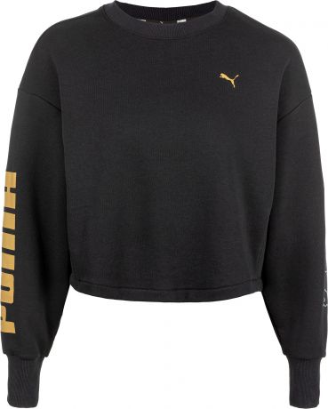 PUMA Свитшот женский Puma Rebel Crew Sweat TR, размер 44-46