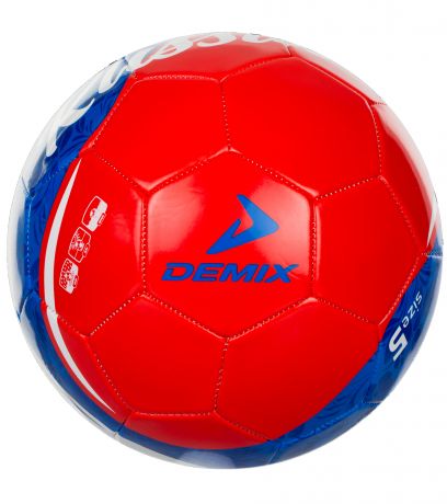 Demix S18EDEAT008-MX 5 Мяч футбольный, р.5 мультицвет р. 5