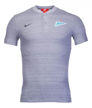 Поло Nike Zenit сезона 2018/19 Nike Цвет-Серый