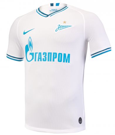 Выездная игровая футболка Nike сезона 2019/20 Nike Цвет-Белый