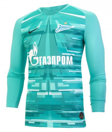 Вратарская футболка с длинным рукавом сезона 2019/20 Nike Цвет-Зеленый