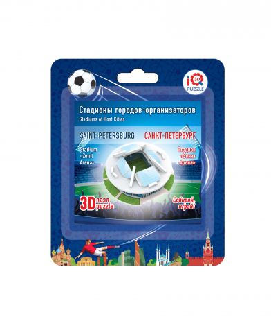 Пазл 3D Стадион «Санкт-Петербург» малый Зенит