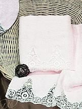 Комплект полотенец ТомДом Тревико (розовое)