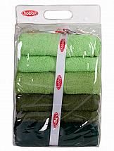 Комплект полотенец ТомДом Увдия (зеленый)