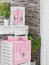 Комплект полотенец ТомДом Баркальди (розовый)