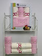 Комплект полотенец ТомДом Белва (светло-розовый)