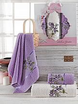 Комплект полотенец ТомДом Фитиас (лиловый)