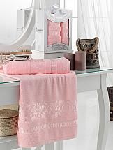 Комплект полотенец ТомДом Ковви (розовый)