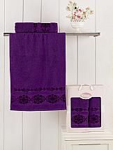 Комплект полотенец ТомДом Ребека (фиолетовый)
