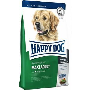 Сухой корм Happy Dog Supreme Fit & Well Maxi Adult 26kg+ с мясом птицы облегченный для собак крупных пород 15кг (60013)