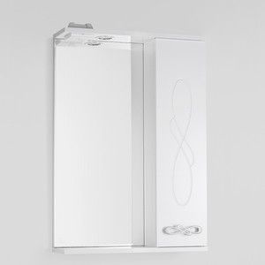 Зеркало-шкаф Style line Венеция 55 с подсветкой, белый (2000949061771)