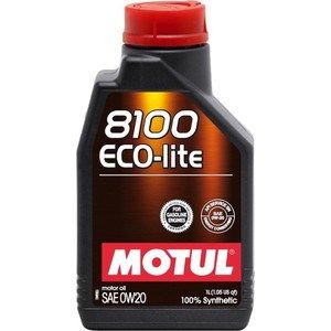 Моторное масло MOTUL 8100 Eco-lite 0W-20 1 л