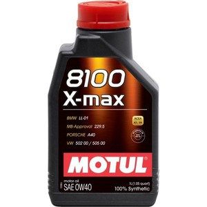 Моторное масло MOTUL 8100 X-max 0W-40 1 л