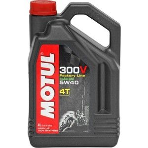 Моторное масло MOTUL 300V 4T FL Road Racing 5W-40 4 л