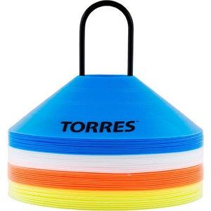 Фишки для разметки поля Torres TR1006, комплект из 40 шт.: оранжевый, желтый, синий, белый