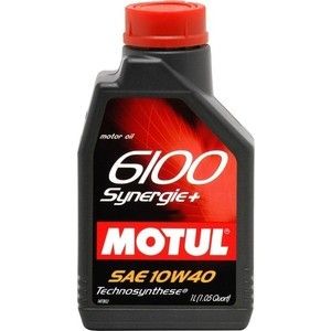 Моторное масло MOTUL 6100 Synergie Plus 10W-40 1 л