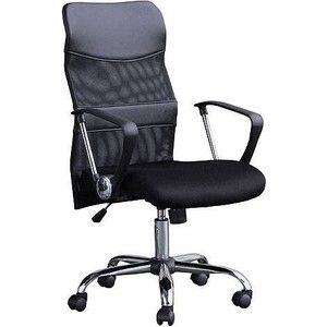 Кресло Хорошие кресла GK-1111 экокожа/сетка black