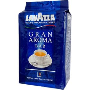 Кофе в зернах Lavazza Gran Aroma Bar 1000 beans, вакуумная упаковка, 1000гр