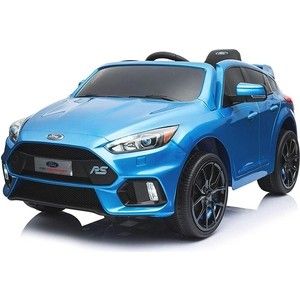 Детский электромобиль Dake Ford Focus RS Blue 12V 2.4G - F777-BLUE