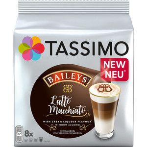 Кофе в капсулах TASSIMO Baileys Latte Macchiato (8 шт.) 264г.