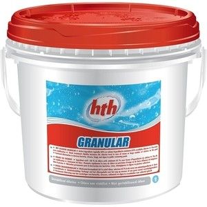 Быстрорастворимый хлор HTH 30741 в гранулах для уничтожения грибков, вирусов и бактерии GRANULAR 5 кг