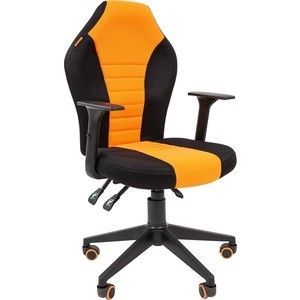 Офисное кресло Chairman Game 8 tw черный/оранжевый