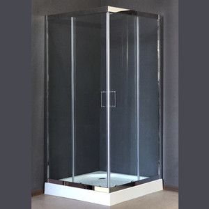 Душевой уголок Royal Bath RB-L3002 90х90х185 стекло прозрачное (RB-L-3002-2)