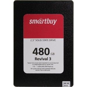 SSD накопитель SmartBuy SSD 480Gb Revival 3 SB480GB-RVVL3-25SAT3