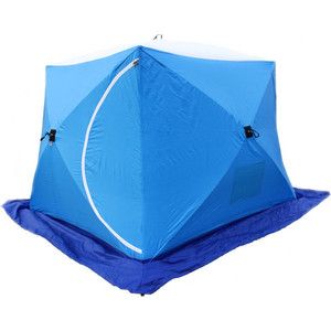 Палатка для зимней рыбалки Стэк Куб-2 трехслойная Long