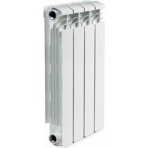 Радиатор отопления RIFAR ALUM 500 4 секции аллюминиевый боковое подключение (RAL50004)