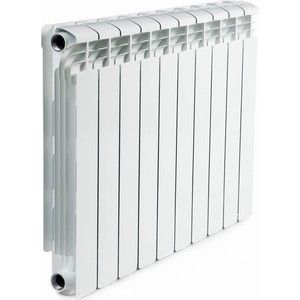 Радиатор отопления RIFAR ALUM 500 10 секции аллюминиевый боковое подключение (RAL50010)