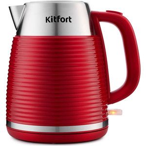 Чайник электрический KITFORT KT-695-2 красный