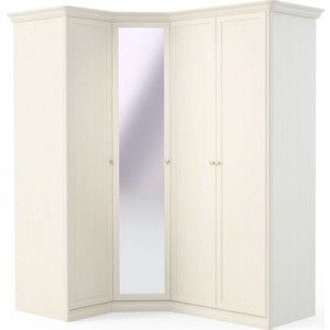 Шкаф (1 дверный+угловой с зеркалом+2 дверный) Шатура Tiffany ясень T8 П-02 483004