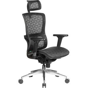 Кресло Riva Chair RCH A8 пластик черный/сетка черная