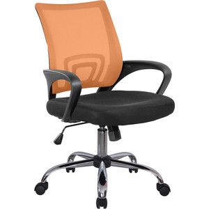 Кресло Riva Chair RCH 8085JE оранжевый/крестовина хром