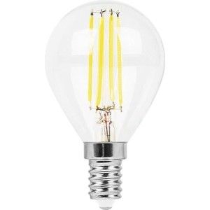Лампа светодиодная филаментная Feron LB-511 38013 E14 11W 2700K Шар Прозрачная