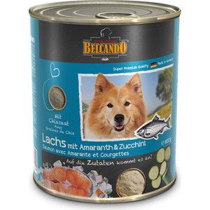 Консервы Belcando Adult Dog Salmon, Amaranth and Zucchini с лососем, амарантом и цукини для собак 800г