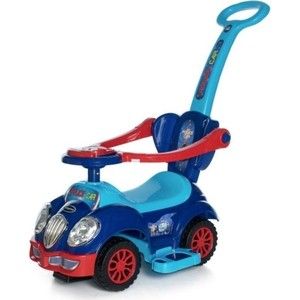Каталка Baby Care Cute Car (музыкальный руль) Синий/Красный (Blue/Red) 558W
