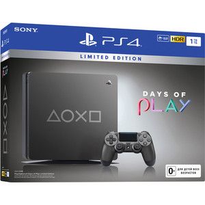 Игровая приставка Sony PlayStation 4 1Tb [CUH-2208B] + игра Days of Play Special Edition [PS719924401]