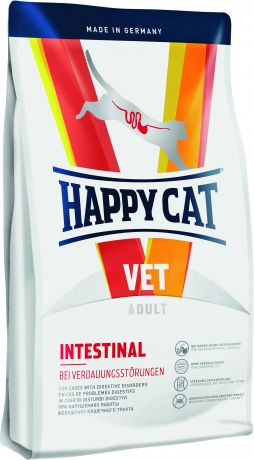 Сухой корм Happy Cat Vet Diеt Intestinal для кошек с чувствительным пищеварением (4 кг, )