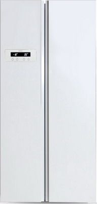Холодильник Side by Side Ginzzu NFK-465 белый
