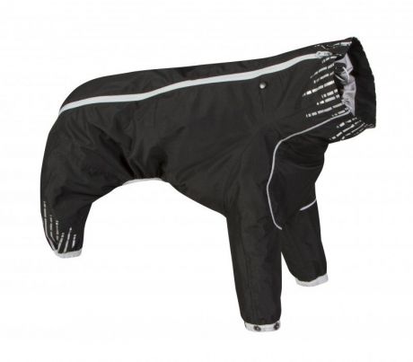 Комбинезон Hurtta Downpour Suit черный для собак (25 L, Черный)