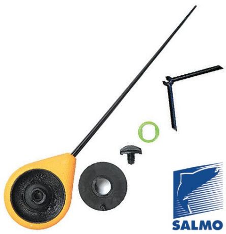 Удочка-балалайка Salmo Sport зимняя 24,3 см (24,3 см Желтый)