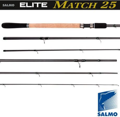 Удилище Salmo Elite Match матчевое 3,9 м (5-25 г, Fast)