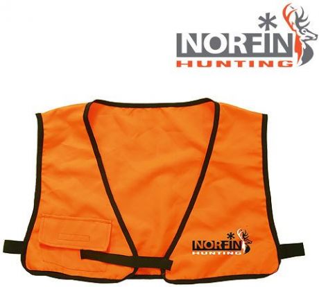Жилет безопасности Norfin Hunting Safe Vest (L (52-54), Оранжевый)