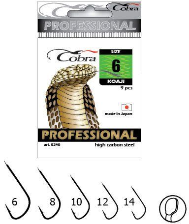 Крючки Cobra Pro Koaji (006, 9 шт)