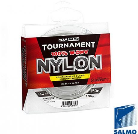 Леска монофильная Team Salmo Tournament Nylon (150 м, Ø 0,143 мм / Тест 1,58 кг)