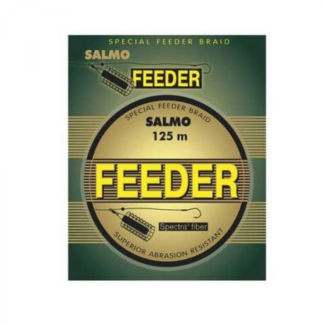 Леска плетеная Salmo Feeder (125 м, Ø 0,20 мм / Тест 13,60 кг)