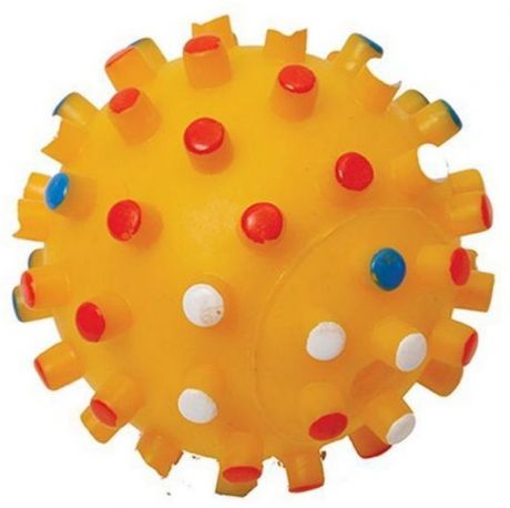 Игрушка Каскад Мяч Мина резиновый для собак (6,5 см, В Ассортименте)