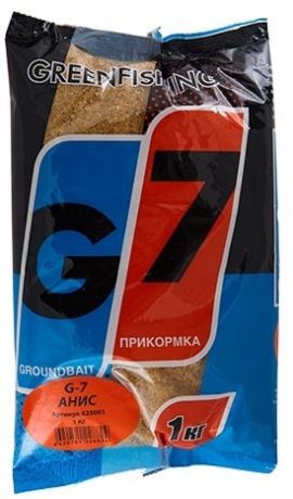 Прикормка Gf G-7 (1 кг, Миндаль)